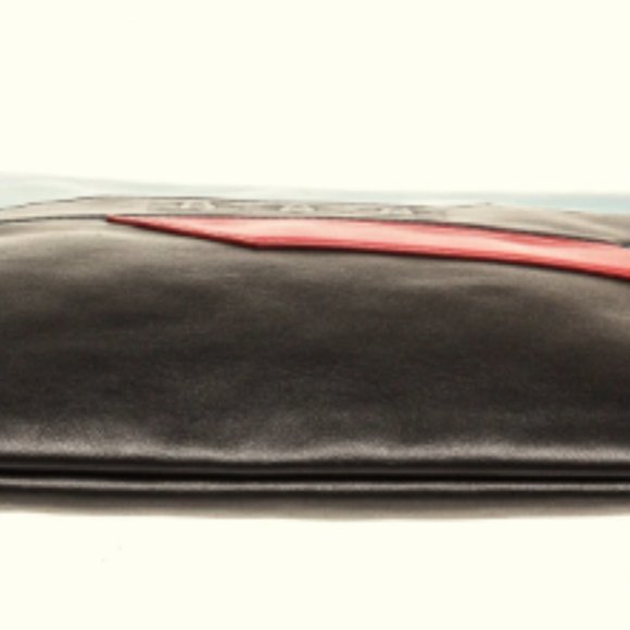 PREOWNED * Chanel Multicolor Lambskin Leather Airplane Clutch - Picture 3 of 6